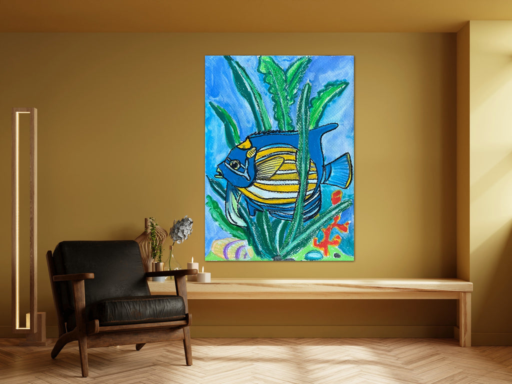 Blue Fish - Art Prints