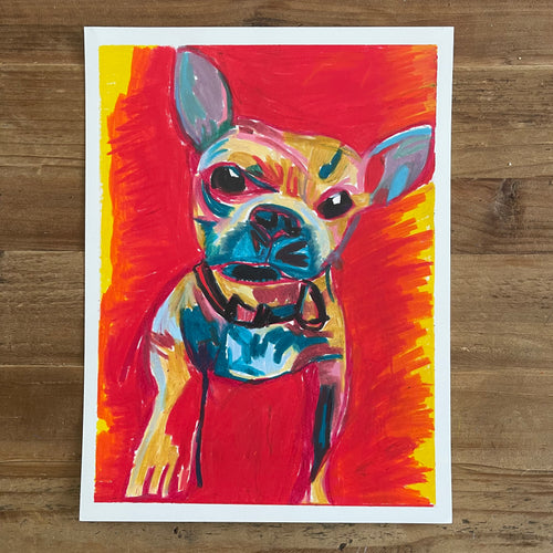 Chihuahua - original 9x12" - Vichy's Art