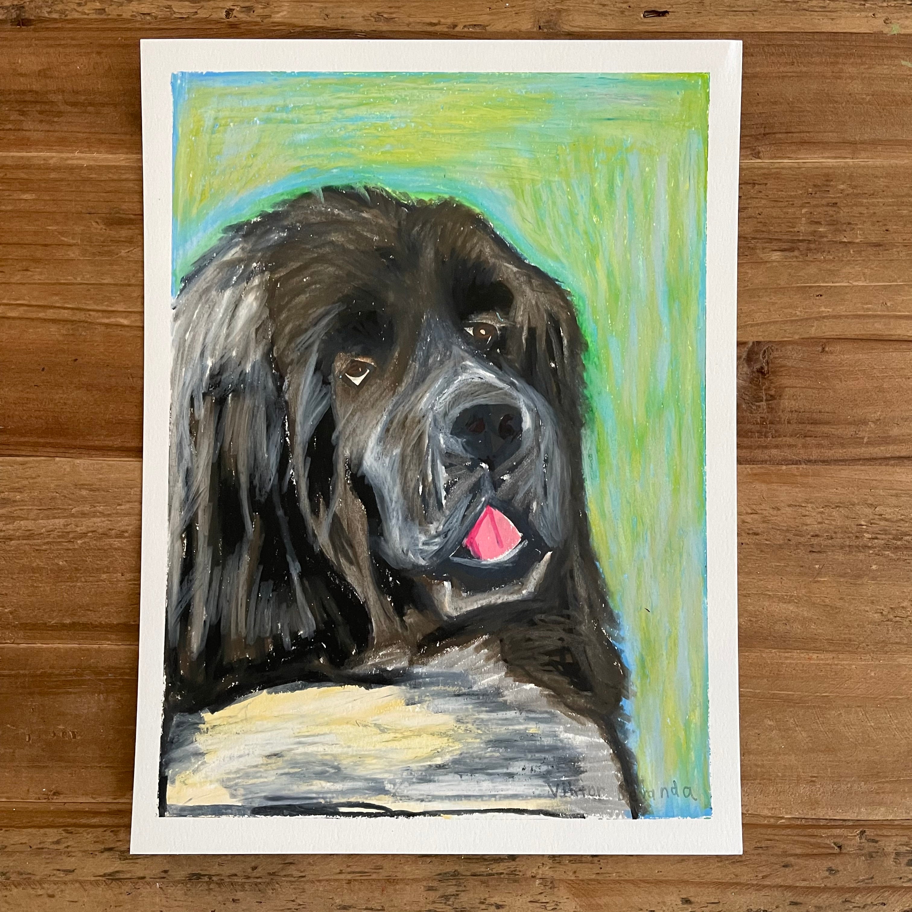 Newfoundland - ORIGINAL 9x12"