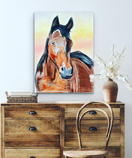 Arabian Horse  - fine prints of original artwork