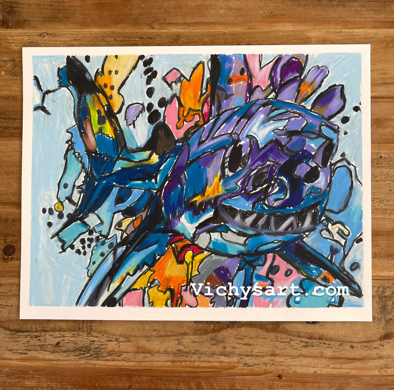 Shark - ORIGINAL - Vichy's Art