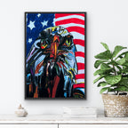 Bald Eagle  - fine prints of original artwork - Vichy's Art