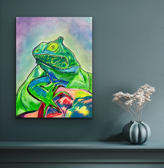 Iguana - fine prints of original artwork