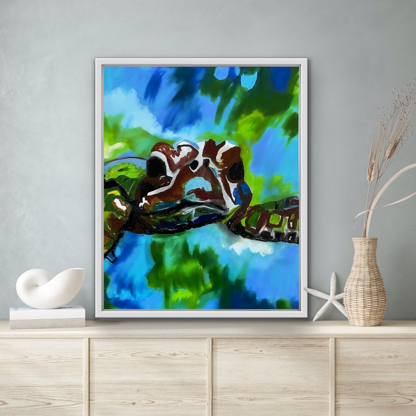 Sea turtle  - fine prints and canvas prints in more sizes