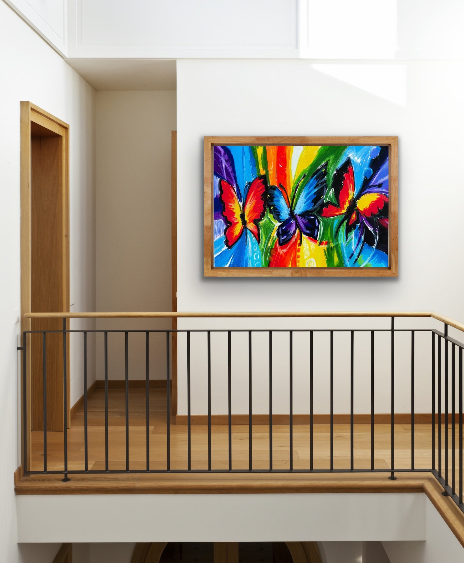 Colorful Butterflies  - fine prints and canvas prints in more size - Vichy's Art