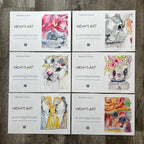 Bunny with Flowers - Greeting cards