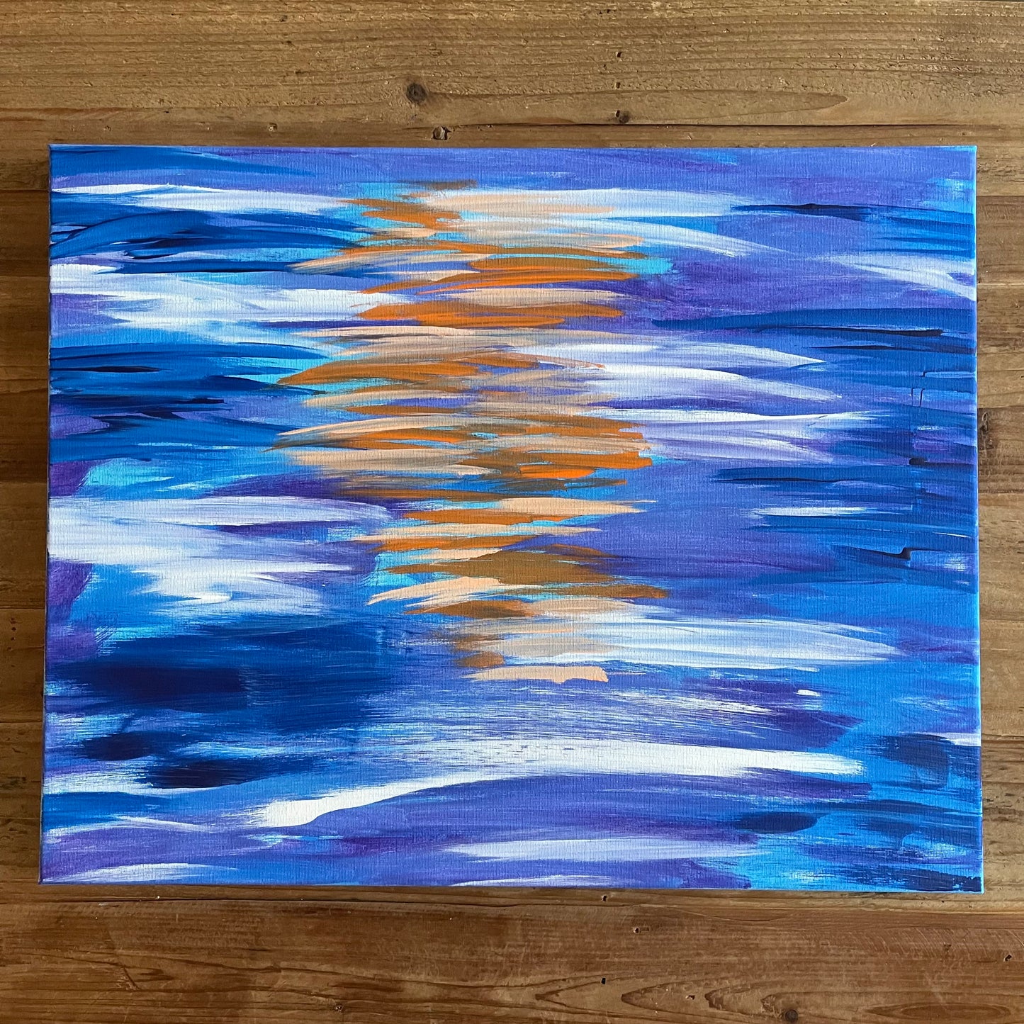 Sunshine - ORIGINAL  acryl on canvas 16x20”