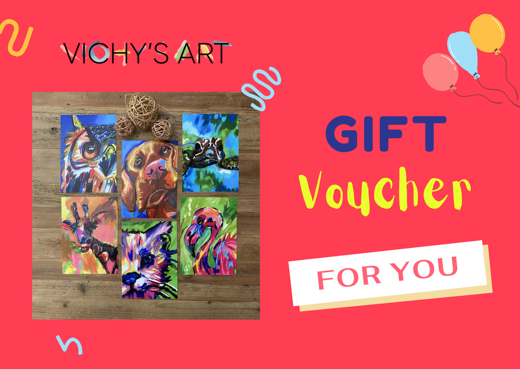 Vichy's Art Store Gift Cards - Vichy's Art