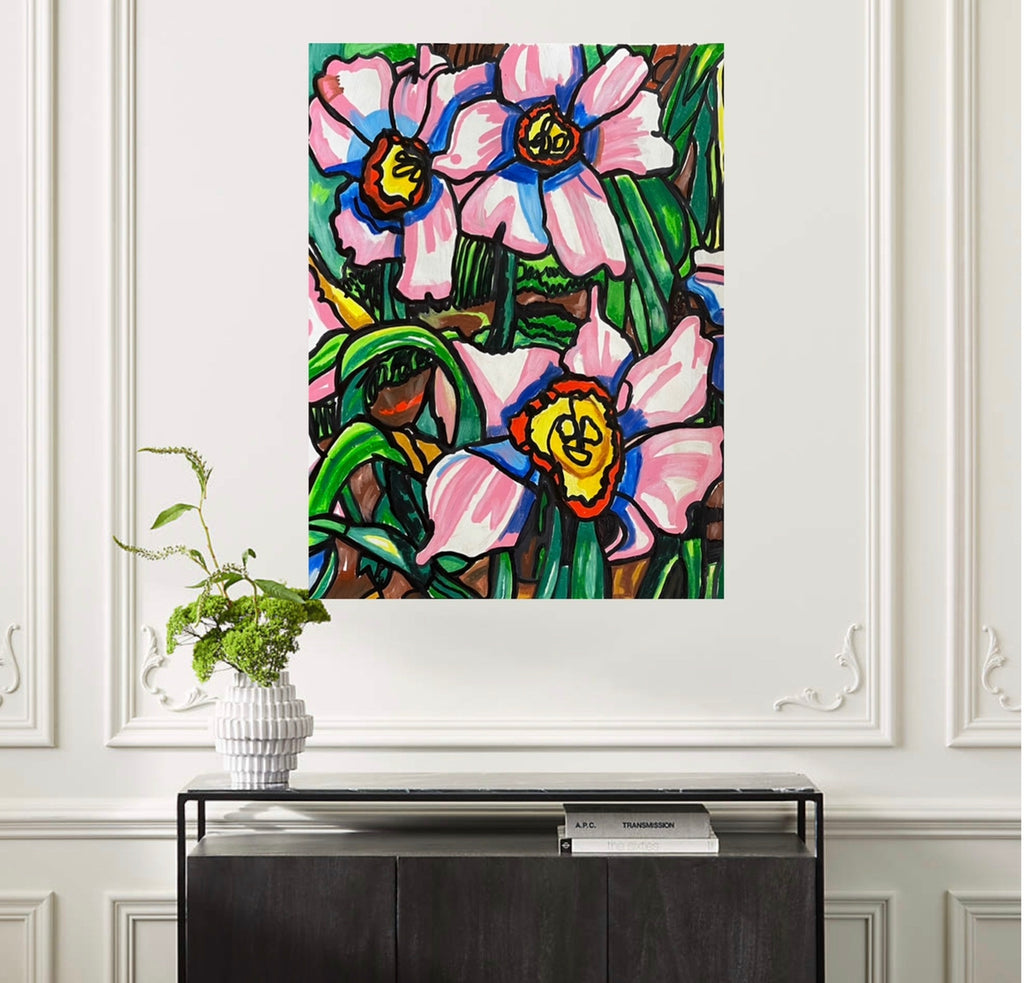 Pink Perfections - ORIGINAL 11x14" - Vichy's Art