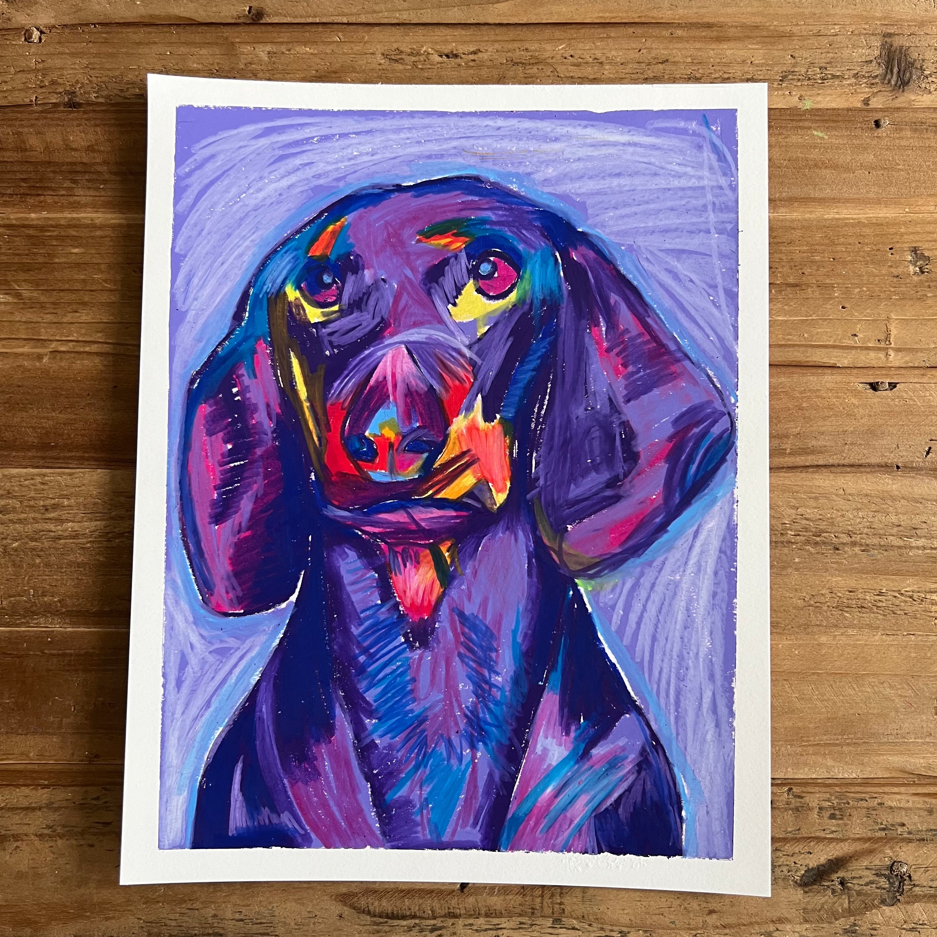 Doxie - ORIGINAL 11x14"