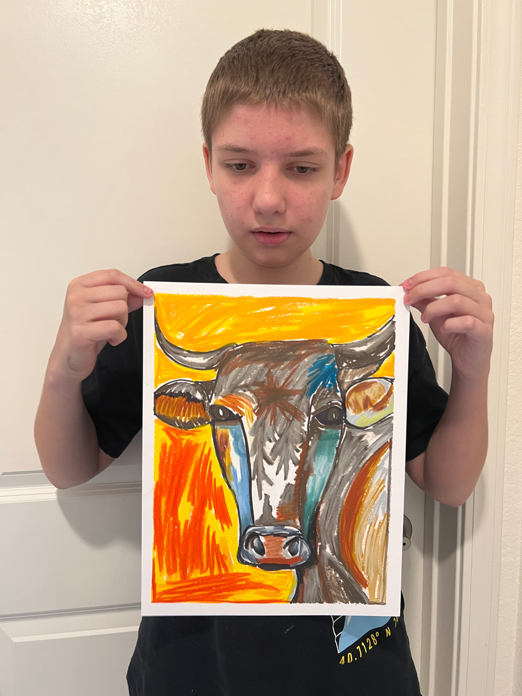 Bull - ORIGINAL 11x14"