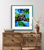 Sea turtle  - fine prints and canvas prints in more sizes - Vichy's Art