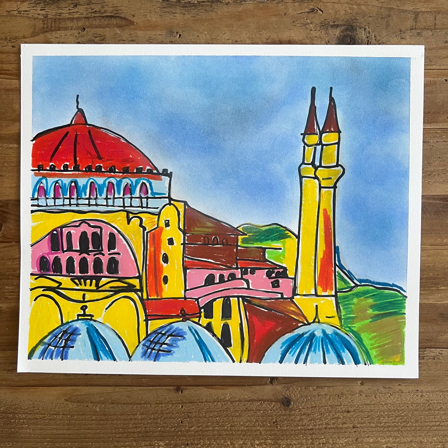 Istanbul - fine prints of original artwork