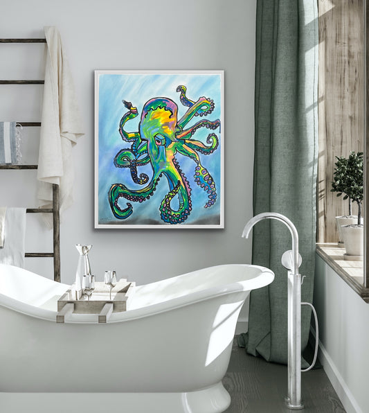 Octopus  - fine prints of original artwork
