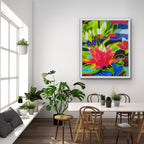Sacred Lotus  - fine prints of original artwork - Vichy's Art