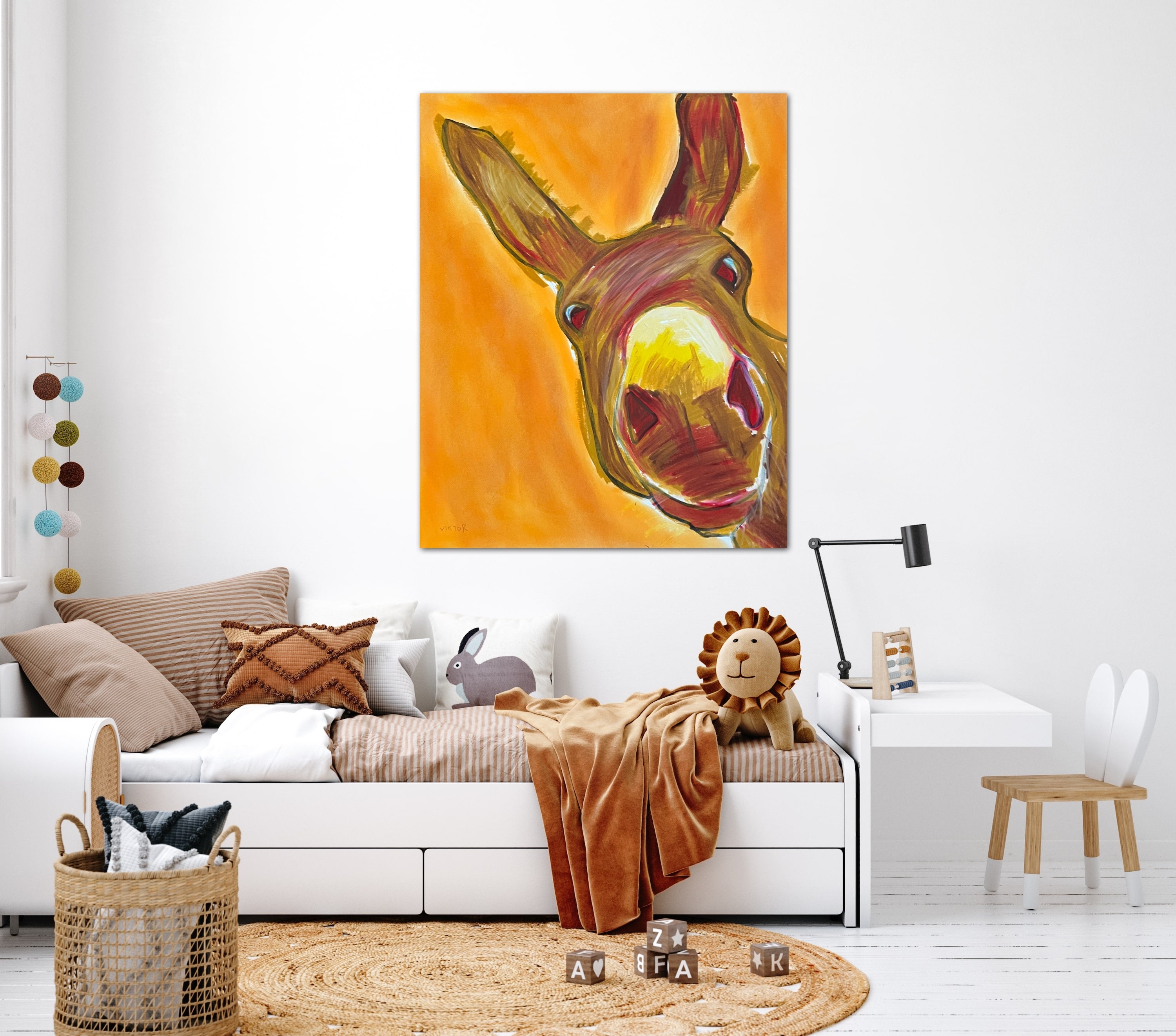 Funny Donkey - Art Prints