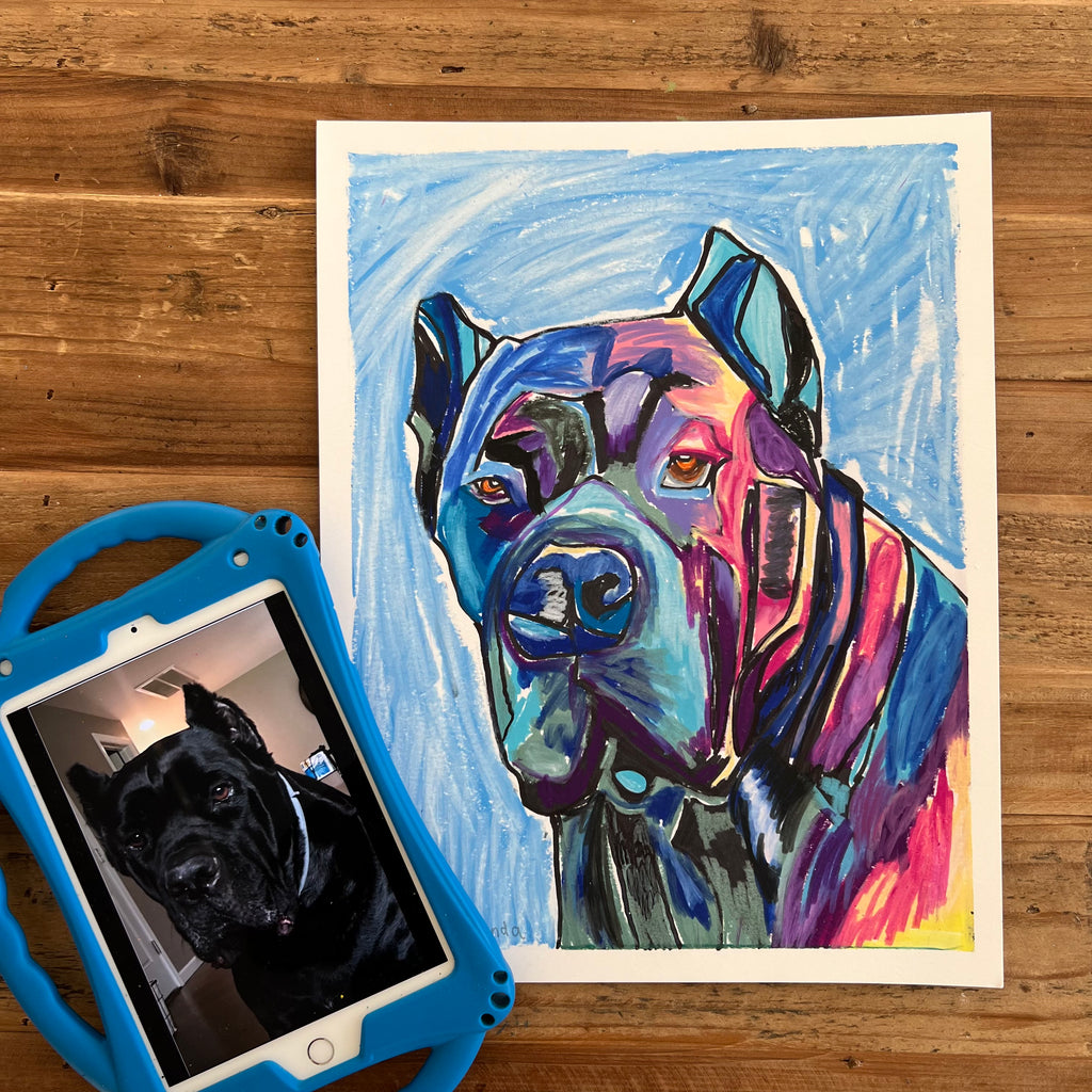 Custom artwork - TURN ANY PET INTO A LOVELY ARTWORK