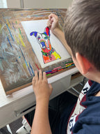 Lovely Dog -  Print, Poster or Stretched Canvas Print in more sizes - Vichy's Art