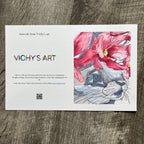 Bunny with Flowers - Greeting cards