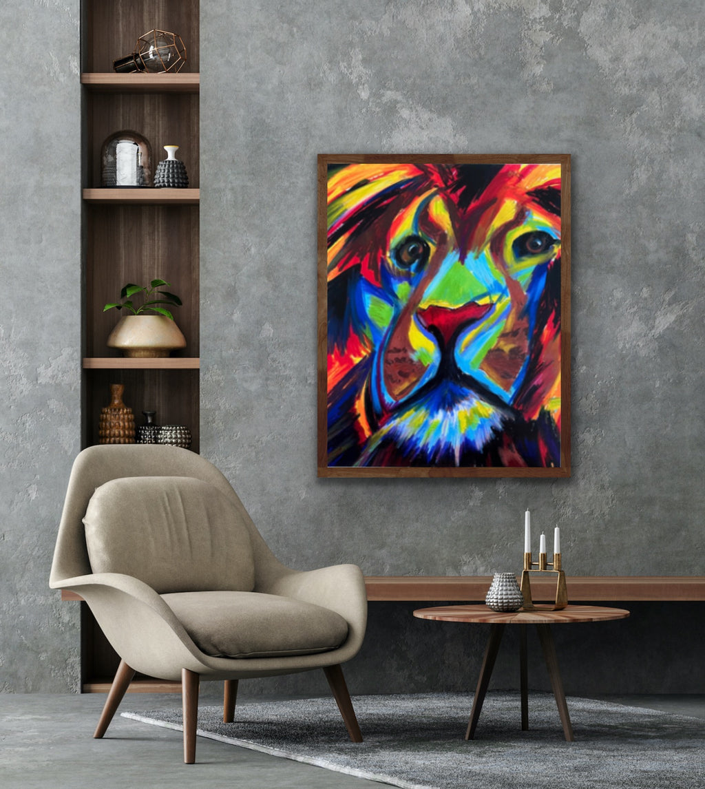 Lion king  - fine prints of original artwork - Vichy's Art
