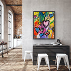 Hearts - Art Prints - Vichy's Art