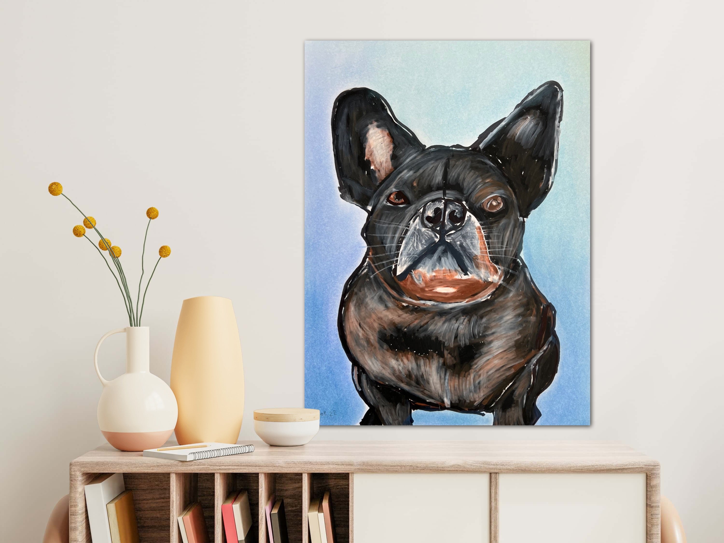 French Bulldog - ORIGINAL 11x14"