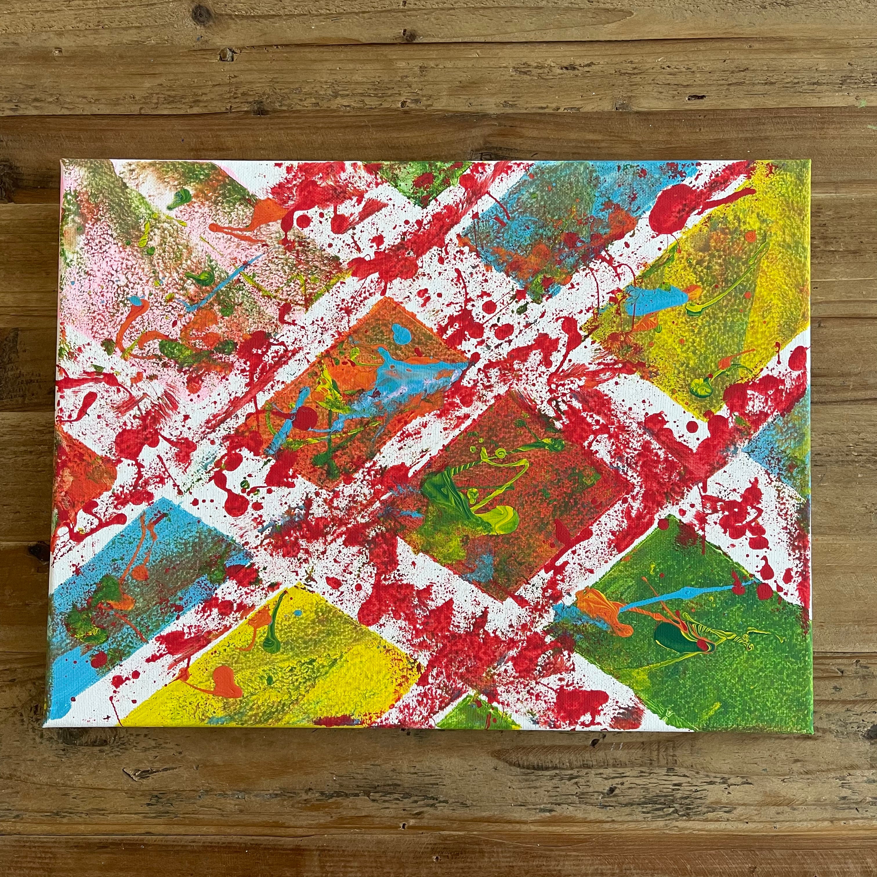 Playing with color - ORIGINAL 11x14" - Vichy's Art