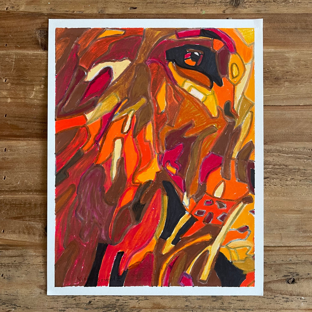 Lion The King - ORIGINAL 11x14"