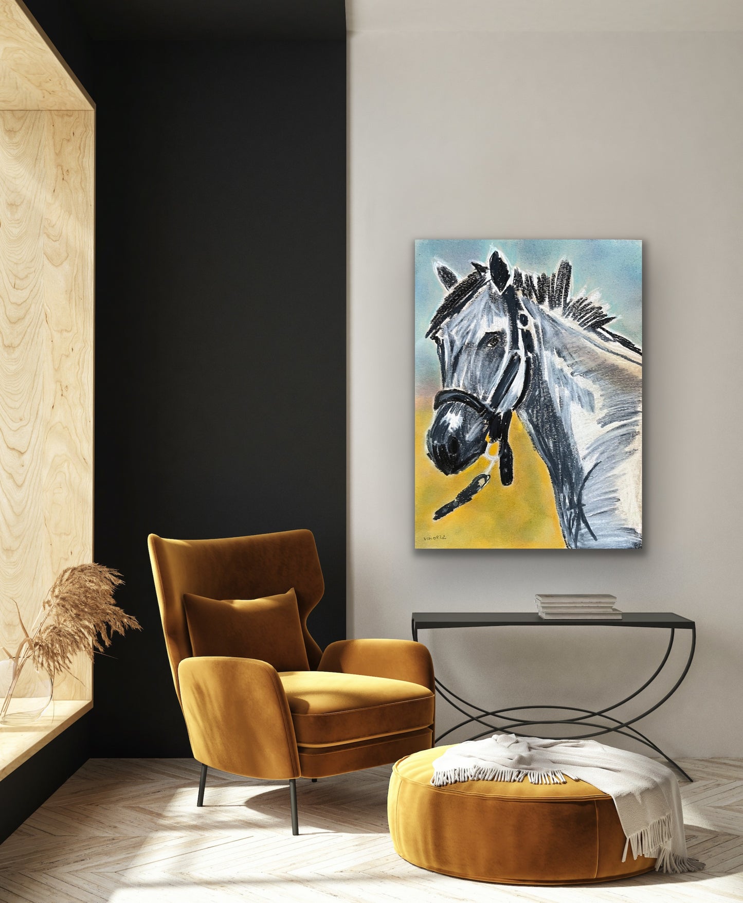 White  Horse  - fine prints of original artwork