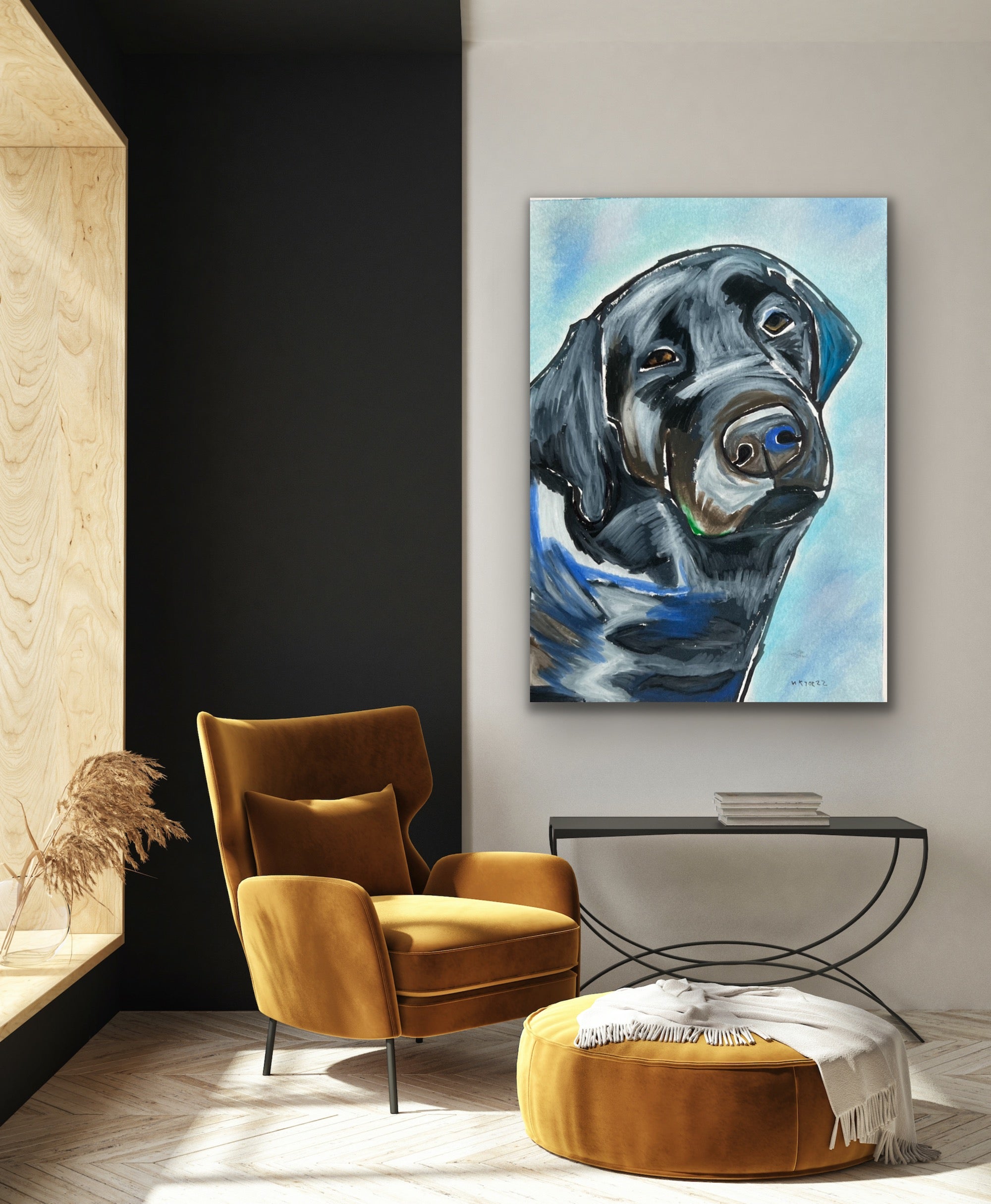 Black Lab - Art Prints