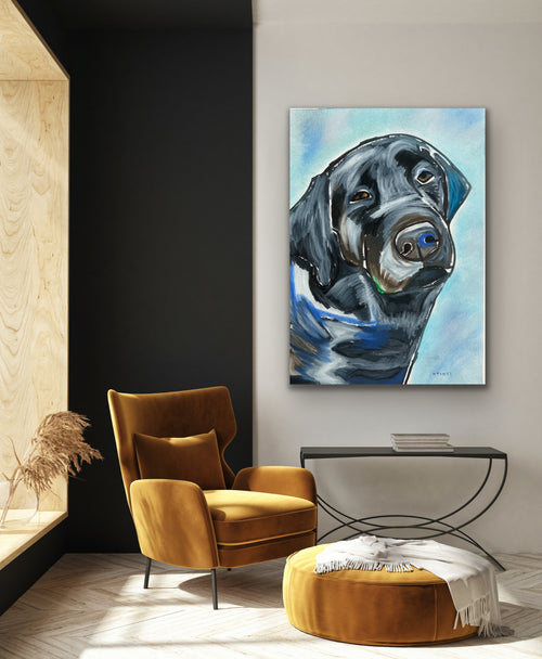 Black Lab - Art Prints - Vichy's Art