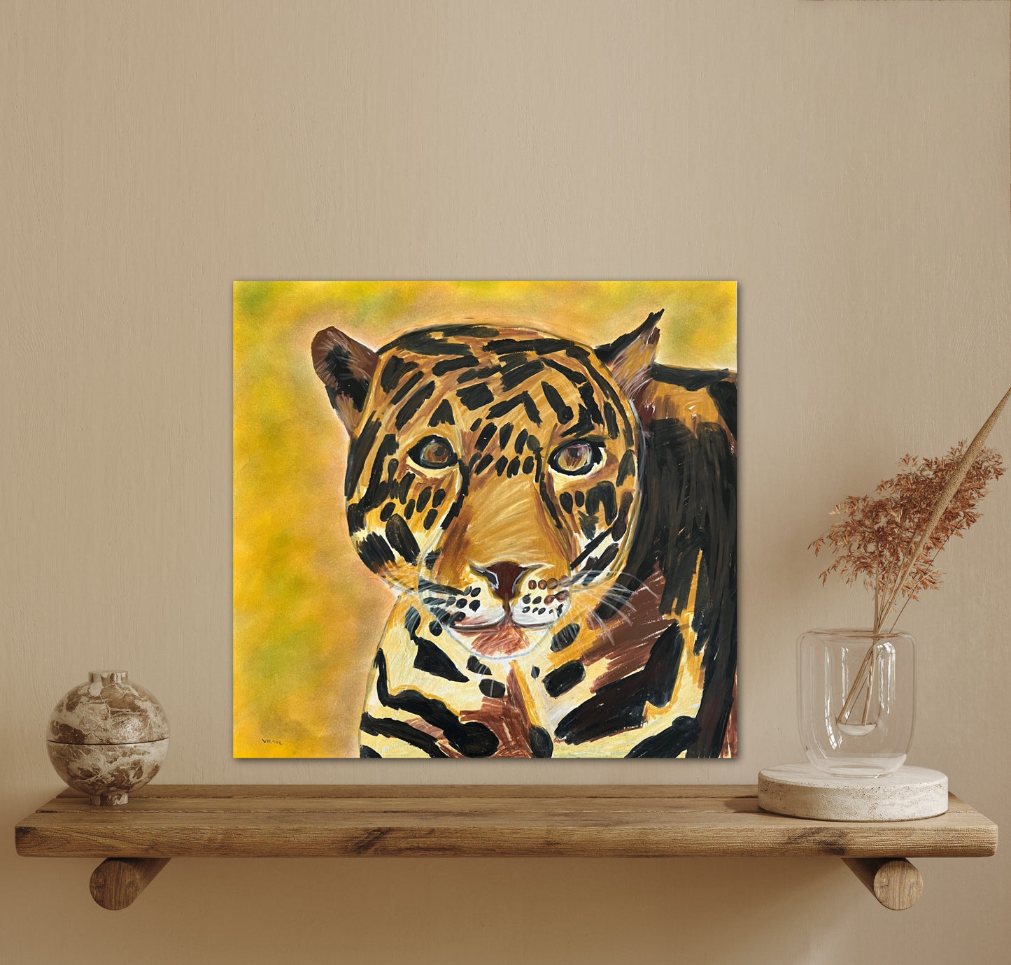 The Leopard - Print, Poster or Stretched Canvas Print in more sizes