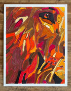 Lion - Printable Painting, Digital Download